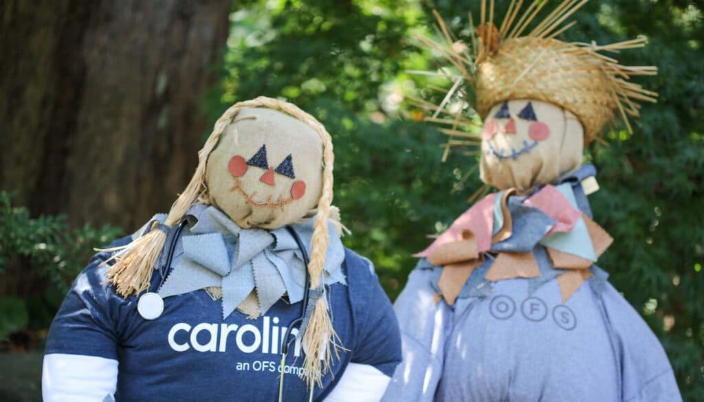 Scarecrows in the Garden