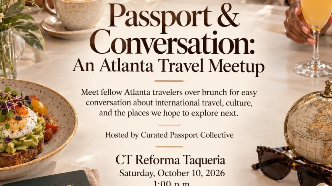 Passport and Conversations Brunch