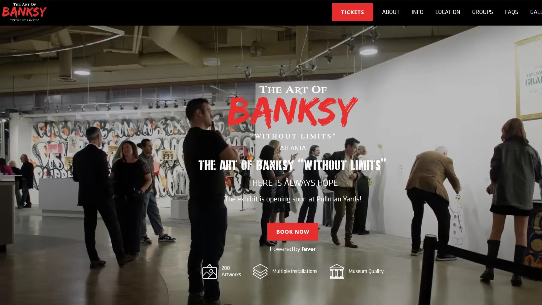 The Art of Banksy: "Without Limits"