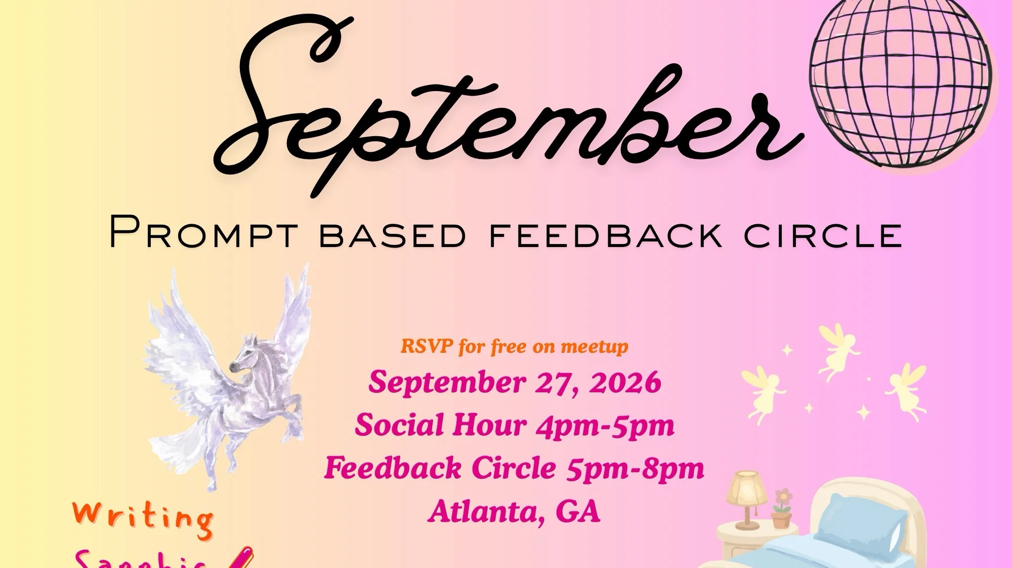 Writing Sapphic: September’s Prompt Based Feedback Circle