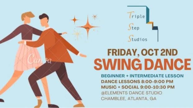 Friday Swing Dance Lesson and Lindy Hop Social