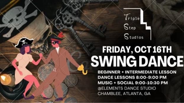 Friday Swing Dance Lesson and Lindy Hop Social