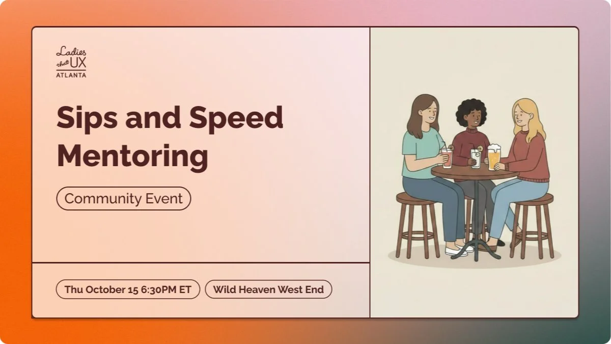 Sips & Speed Mentoring