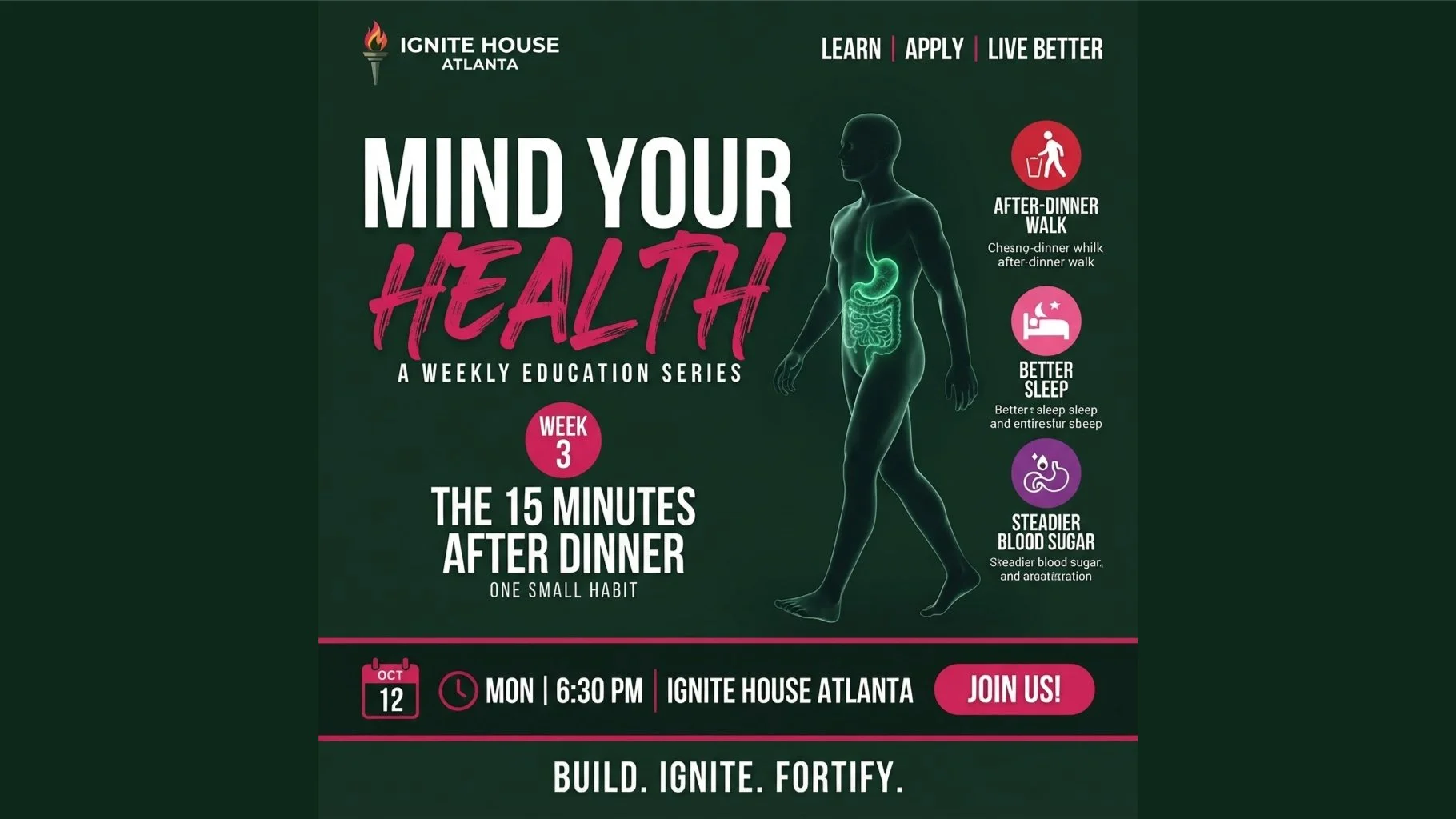 Mind Your Health: Blood Sugar Without Fear | Ignite House Atlanta