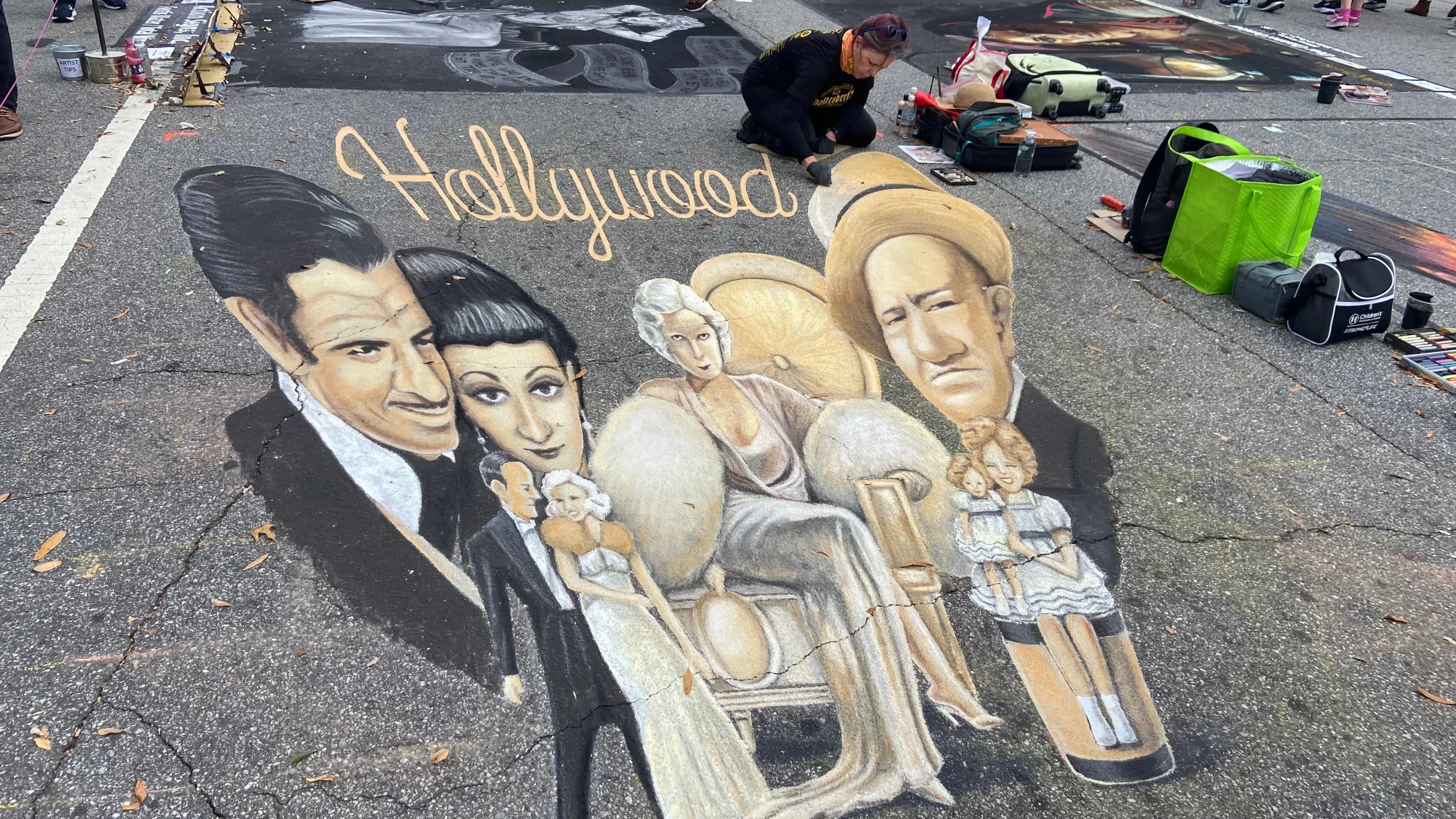 10/11 Neighborhood Walk by Lewis Park--Chalktoberfest After for those interested