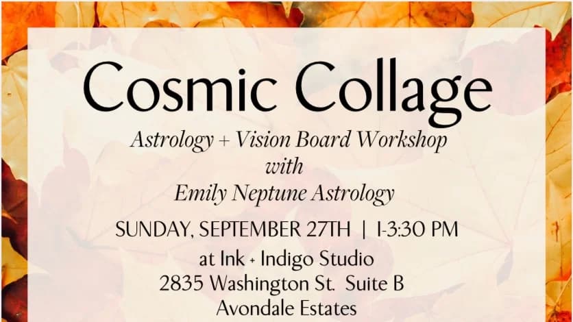 Cosmic Collage! Autumn Astrology and Vision Boards