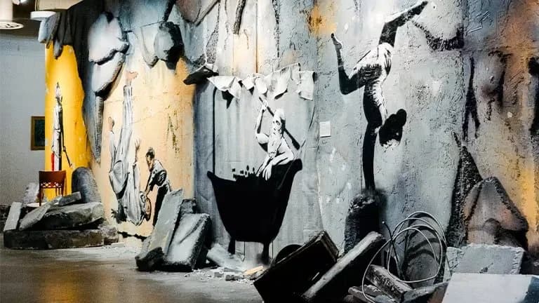 The Art of Banksy Exhibition at Pullman Yards