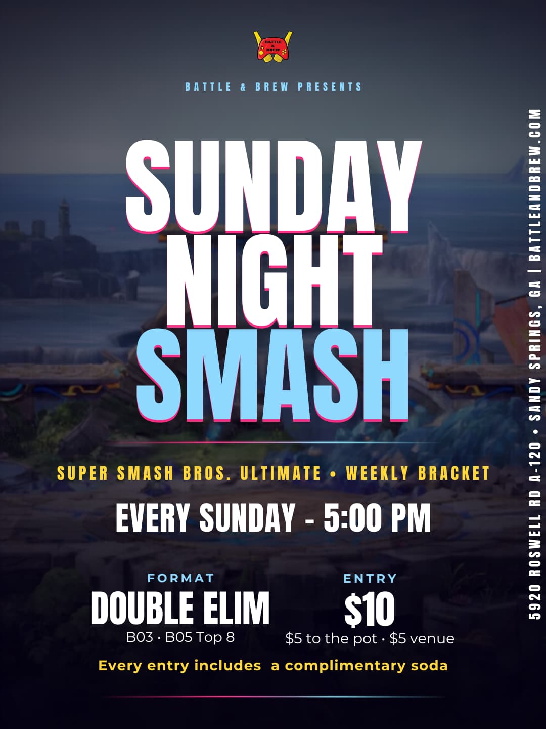🎮 SUNDAY NIGHT SMASH | WEEKLY SUPER SMASH BROS. ULTIMATE
