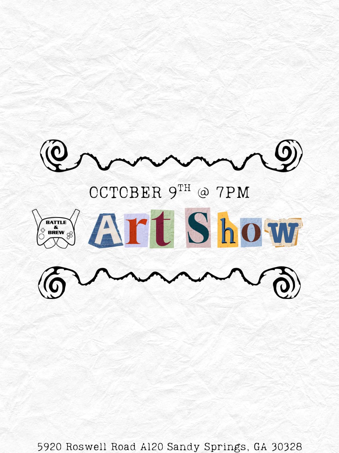 Art Show: The Artist’ Guild Opening Night | Theme: I NEED A HERO!