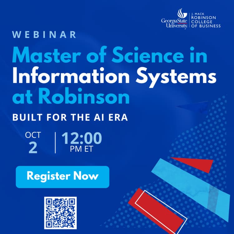 MS in Information Systems Program Webinar