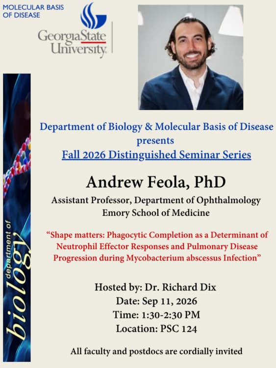 MBD x Biology Seminar Series