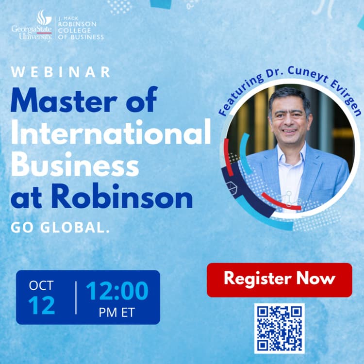Master of International Business Webinar