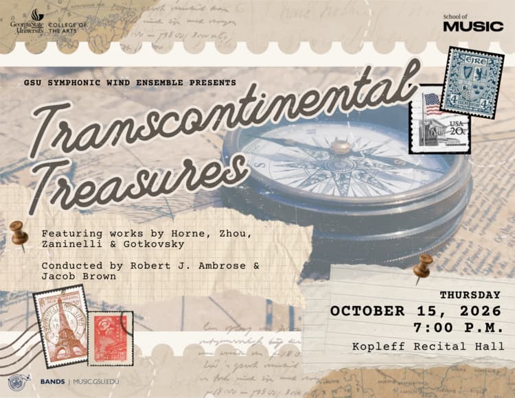 Symphonic Wind Ensemble presents "Transcontinental Treasures"
