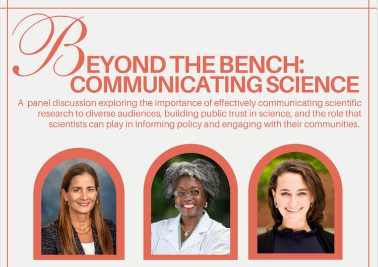 Beyond the Bench: Communicating Science