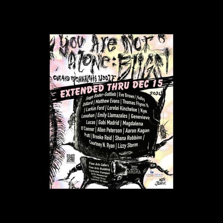 Bugs: You are not Alone! Art Exhibit