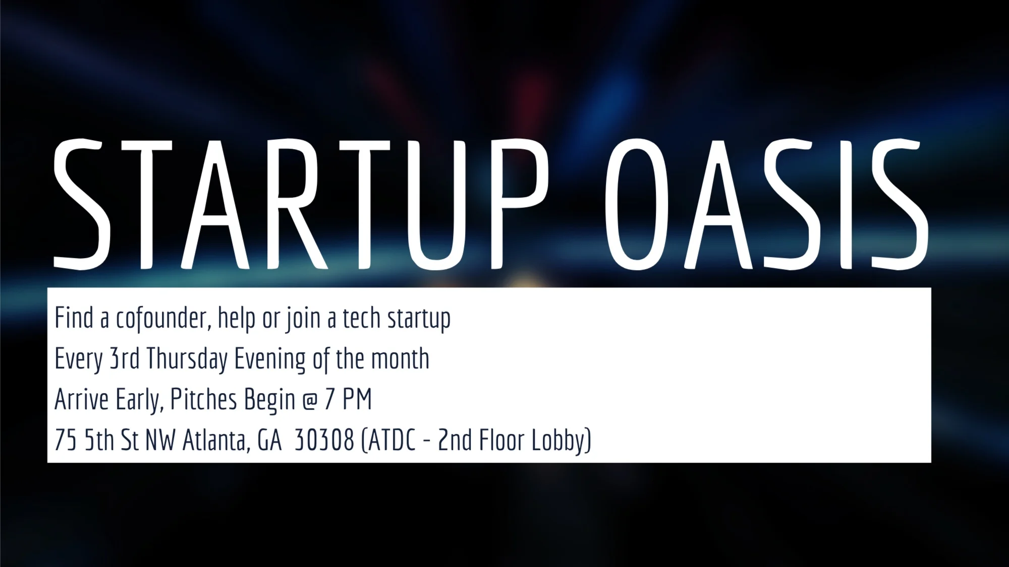 Find a Cofounder, Help or Join a Tech Startup