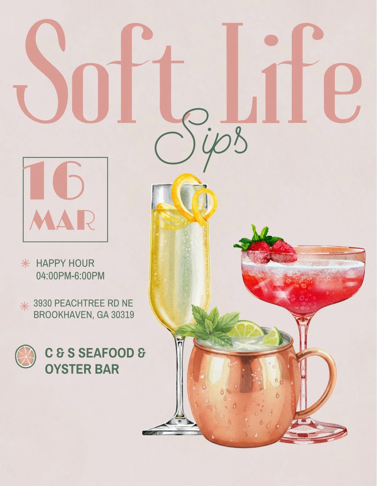 Soft Life Sips: