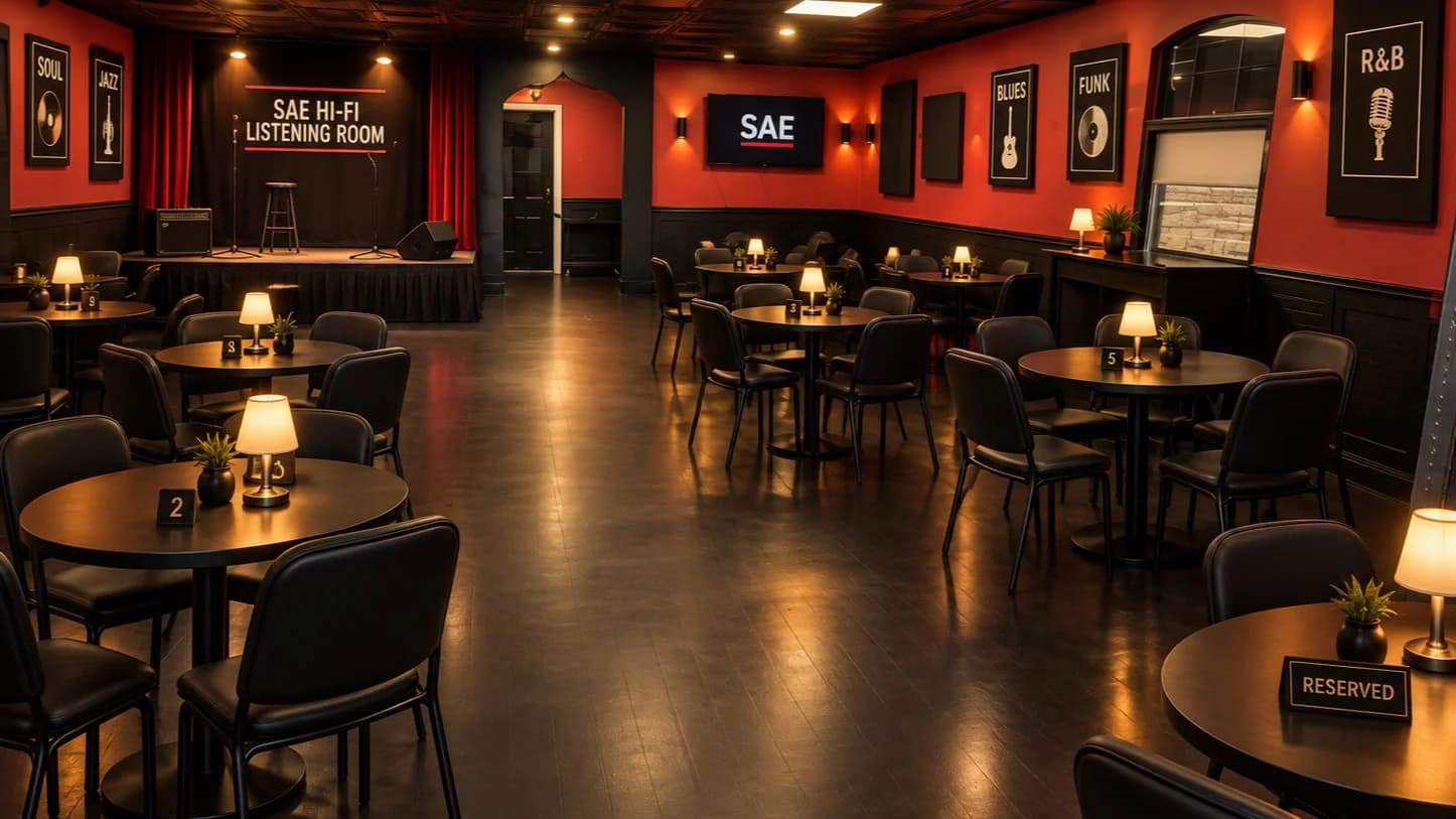 Grand Opening Celebration: SAE Hi-Fi Speakeasy Listening Room