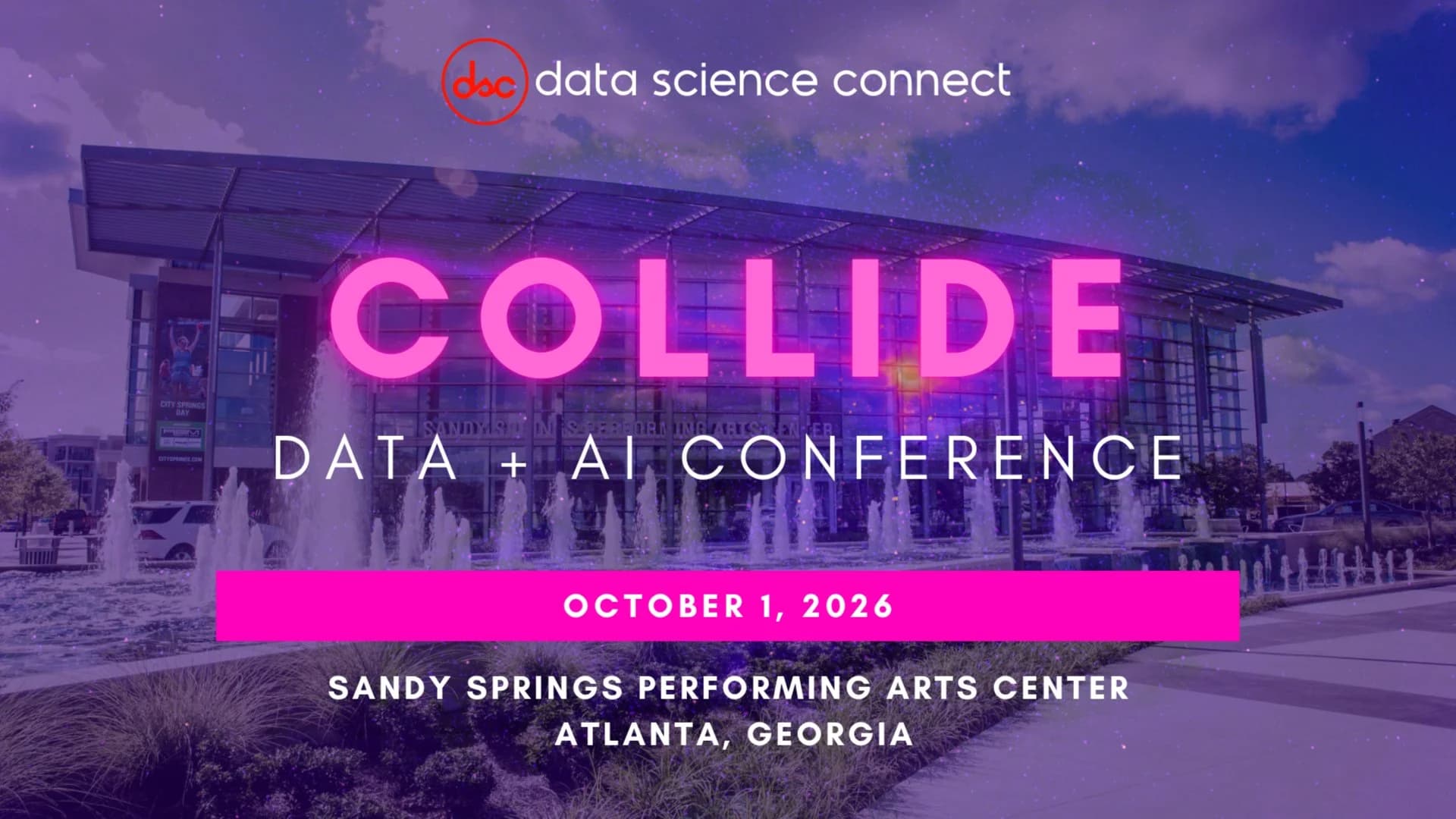 COLLIDE Data + AI Conference 2026 | ATLANTA, GA